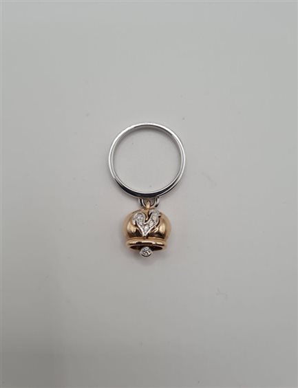 Anello Soma Gioielli Donna ANELLO CON DIAMANTI in Oro Diamante 0.15 Ct OCC AN BI/BR CHANTECLER C/AST - OCC AN BI/BR CHANTECLER C/AST